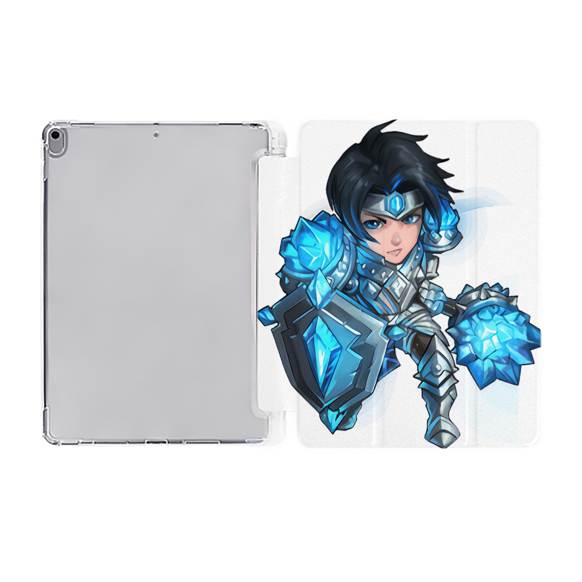 （画像用） リーグ・オブ・レジェンド League of Legends LOL IPad ケース ペン収納付き 三つ折りスタンド PUレザー×シリコン 対応機種9.5/10.5/10.9インチ
